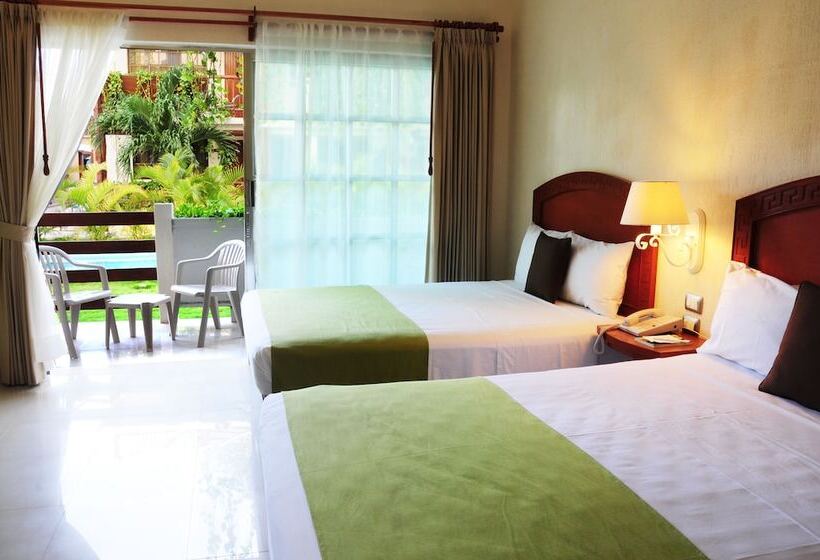 اتاق استاندارد با 2 تخت دوبل, Posada Sian Kaan Playa Del Carmen