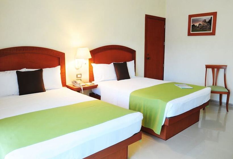 اتاق استاندارد با 2 تخت دوبل, Posada Sian Kaan Playa Del Carmen