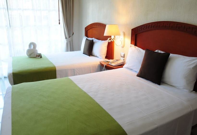 اتاق استاندارد با 2 تخت دوبل, Posada Sian Kaan Playa Del Carmen