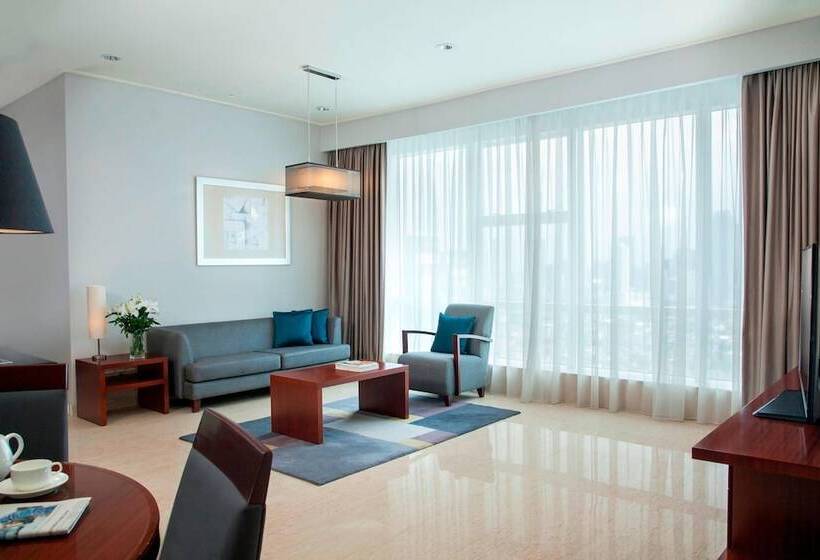 带1个卧室的行政公寓, The Mayflower, Jakarta Marriott Executive Apartments