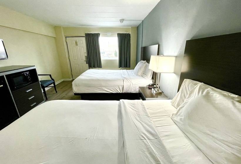 اتاق استاندارد با 2 تخت دوبل, Red Carpet Inn & Suites Atlantic City
