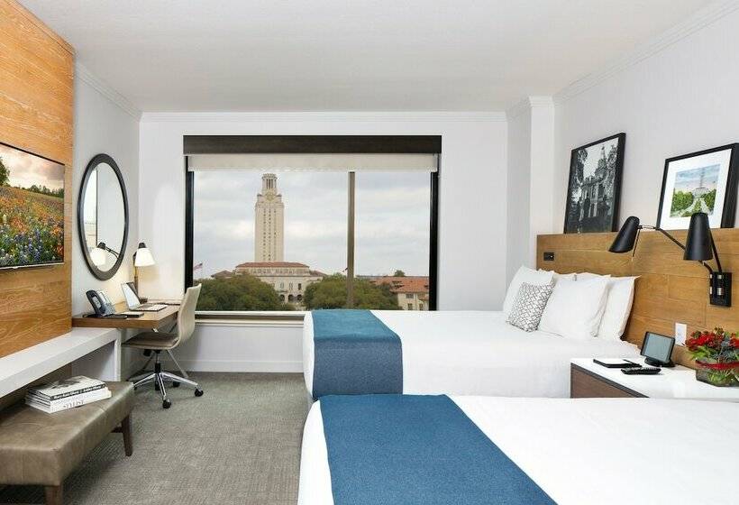 带2个双人床的标准工作室, At&t Hotel & Conference Center