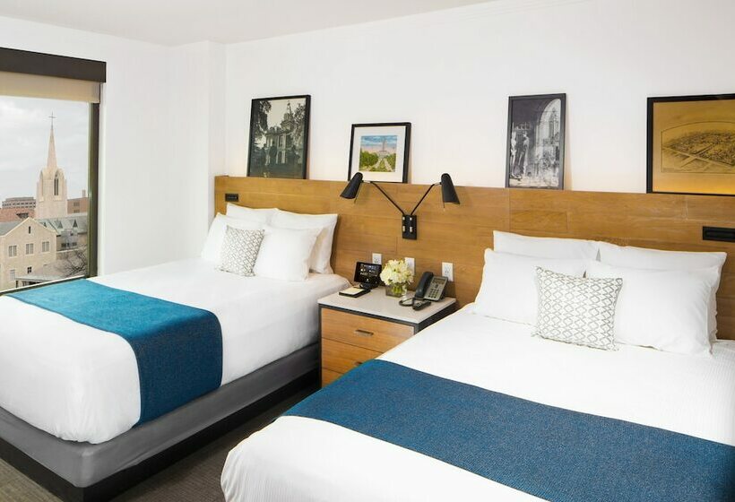 带2个双人床的标准工作室, At&t Hotel & Conference Center