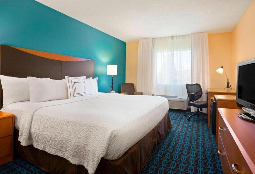 اتاق استاندارد با تخت بزرگ, Fairfield Inn & Suites Minneapolisst. Paul Airport