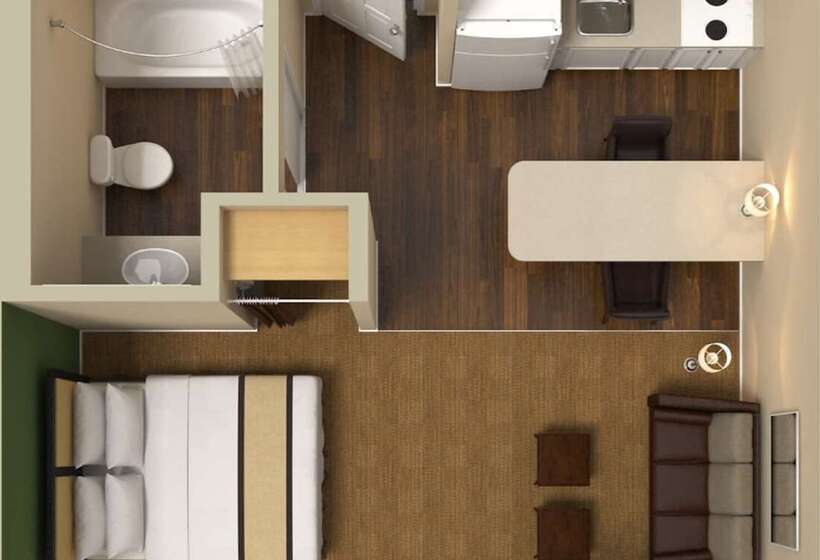 استودیوی لوکس, Extended Stay America Suites  Fishkill  Route 9