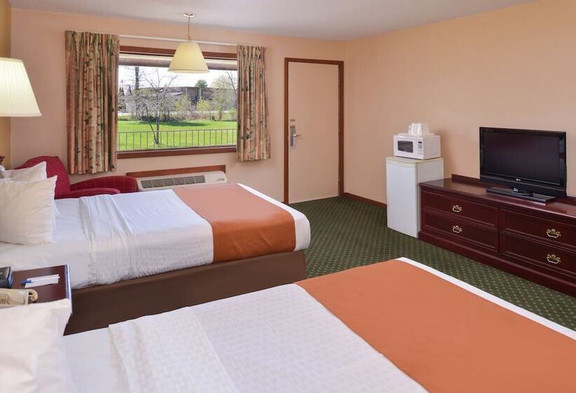 اتاق استاندارد با 2 تخت دوبل, Americas Best Value Inn Plattsburgh