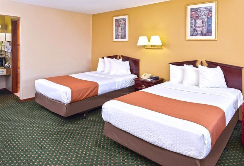 اتاق استاندارد با 2 تخت دوبل, Americas Best Value Inn Plattsburgh