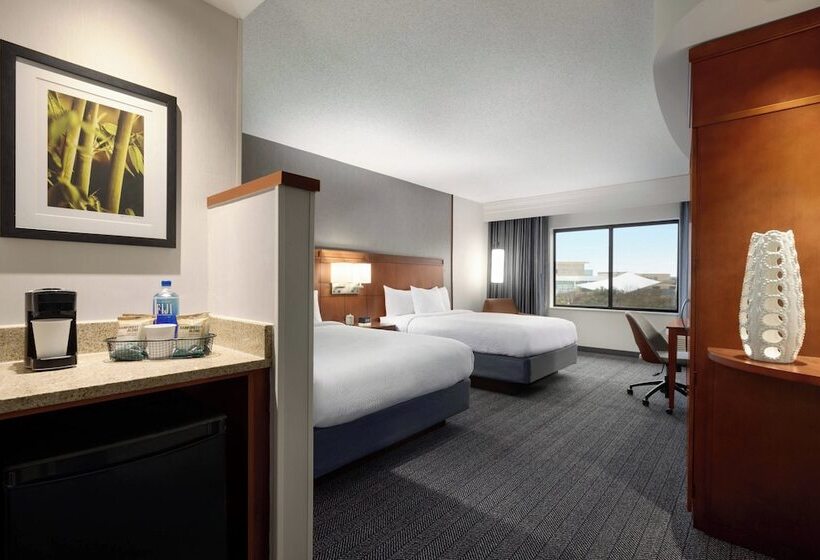 اتاق استاندارد با 2 تخت دوبل, Courtyard Greenville