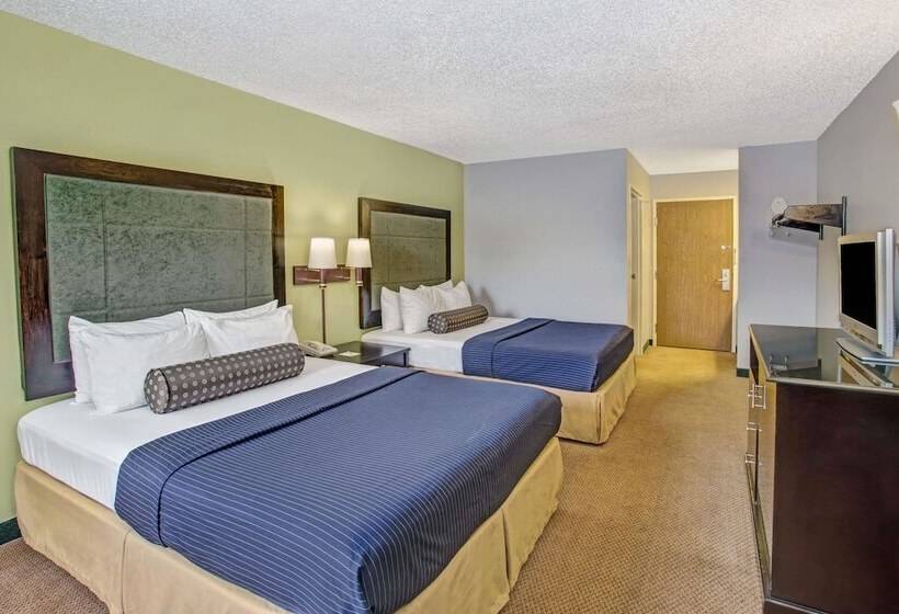 اتاق استاندارد با 2 تخت دوبل, Days Inn By Wyndham Lake Bluff/great Lakes Naval Base