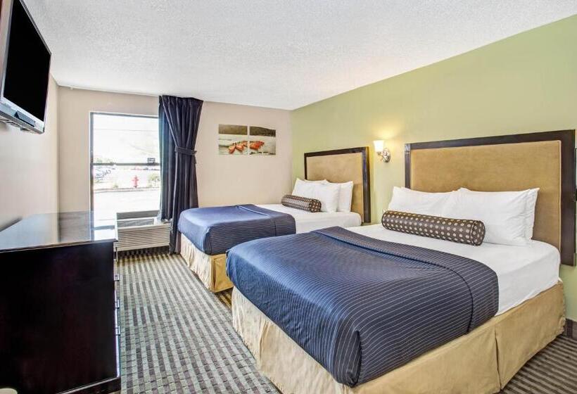 اتاق استاندارد با 2 تخت دوبل, Days Inn By Wyndham Lake Bluff/great Lakes Naval Base
