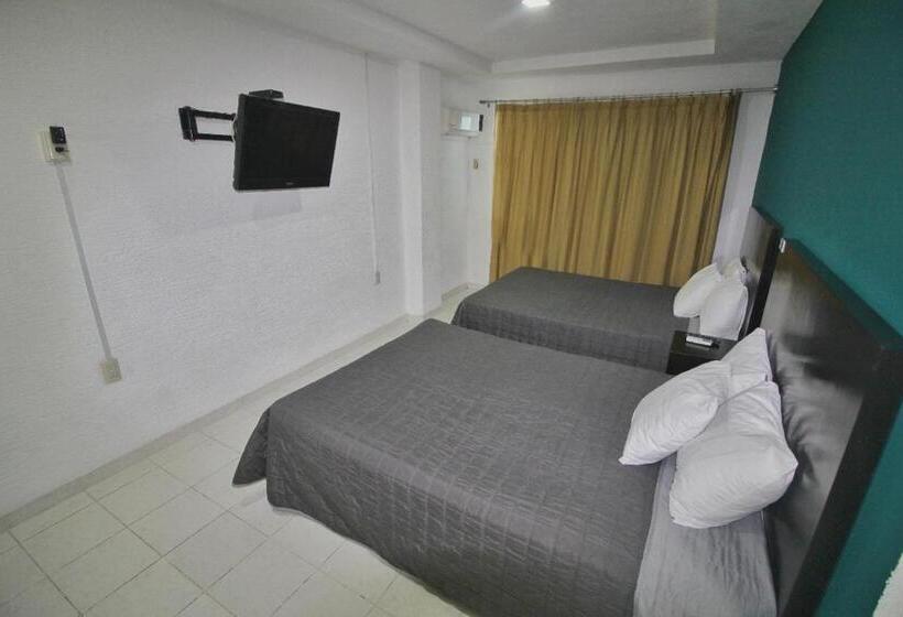 اتاق استاندارد با 2 تخت دوبل, Ems Hoteles Boca Del Río