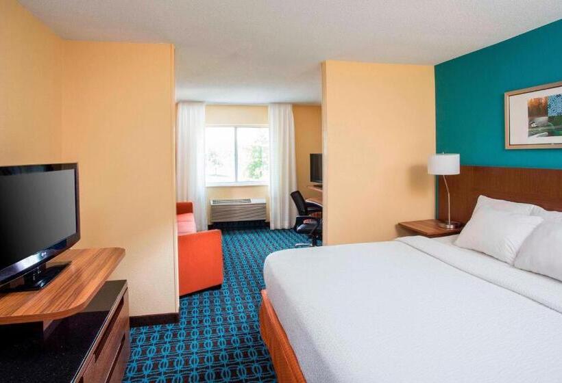 Estudio Estándar Cama King, Fairfield Inn & Suites Dayton South