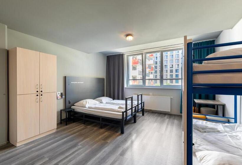 اتاق استاندارد چهار تخته, a&o Wien Hauptbahnhof