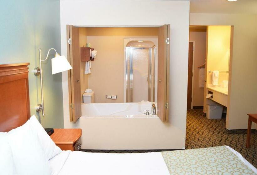 اتاق استاندارد با تخت بزرگ, Beachfront Hotel Houghton Lake
