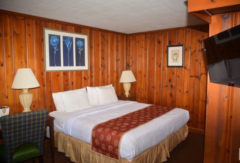 Quarto standart cama de casal, Hancock Motel