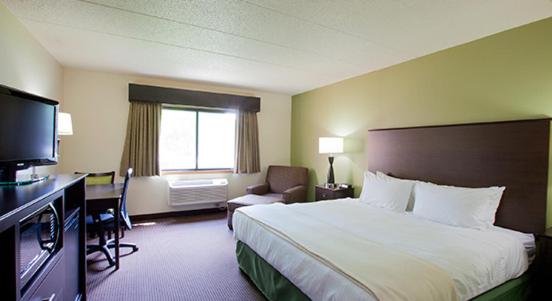 Standard Room King Bed Adapted for people with reduced mobility, Americinn By Wyndham Hampton