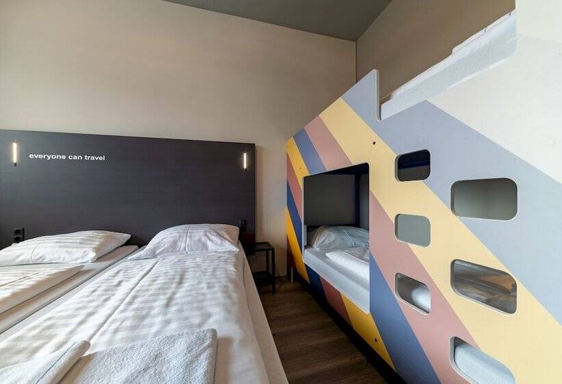 اتاق استاندارد چهار تخته, a&o Graz Hauptbahnhof