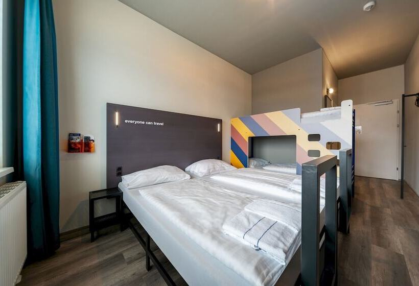 تختخواب در اتاق مشترک, a&o Graz Hauptbahnhof
