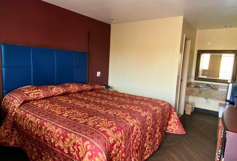 اتاق استاندارد با تخت بزرگ, Economy Lodge Texas City Refinery