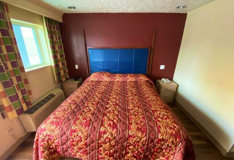 اتاق استاندارد با تخت بزرگ, Economy Lodge Texas City Refinery