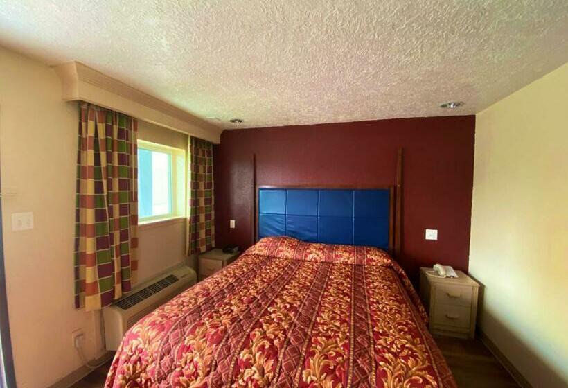 اتاق استاندارد با تخت بزرگ, Economy Lodge Texas City Refinery