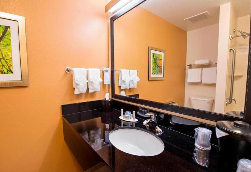 اتاق استاندارد با تخت دو نفره بزرگ, Fairfield Inn And Suites Charleston North/university Area
