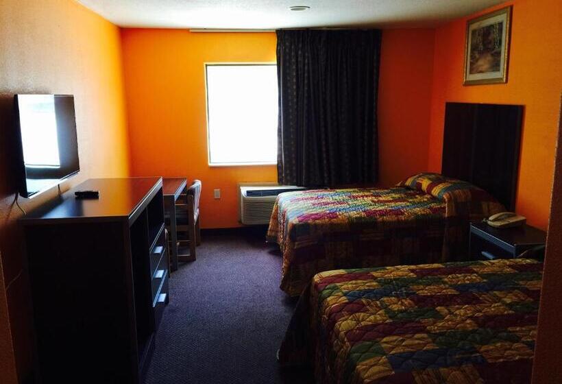 اتاق استاندارد با 2 تخت دوبل, Scottish Inn & Suites Hobby Airport
