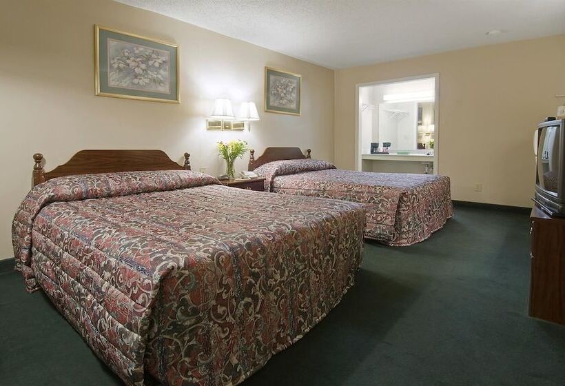 اتاق استاندارد با 2 تخت دوبل, Americas Best Value Inn Rome