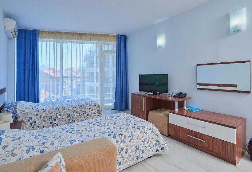 Standard Room with Balcony Side Sea View, Family Hotel Regata