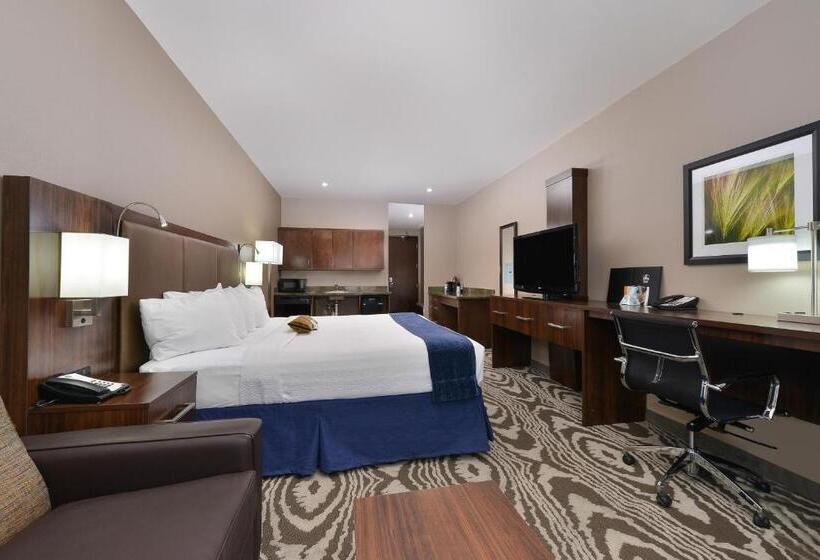 اتاق استاندارد با تخت بزرگ, Best Western Plus Williston Hotel & Suites