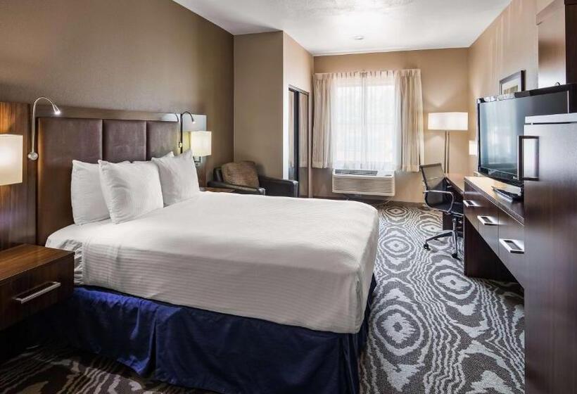 اتاق استاندارد با تخت بزرگ برای معلولان, Best Western Plus Williston Hotel & Suites