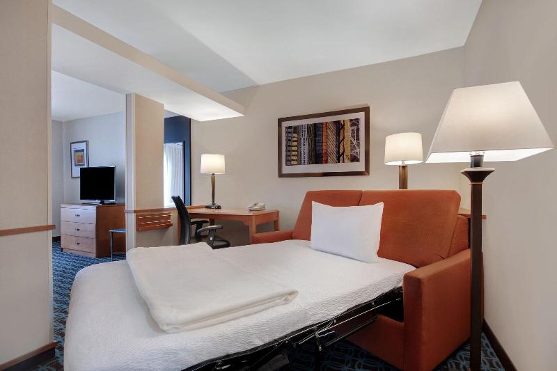 استودیو استاندارد با تخت کینگ, Fairfield Inn & Suites By Marriott Detroit Metro Airport Romulus