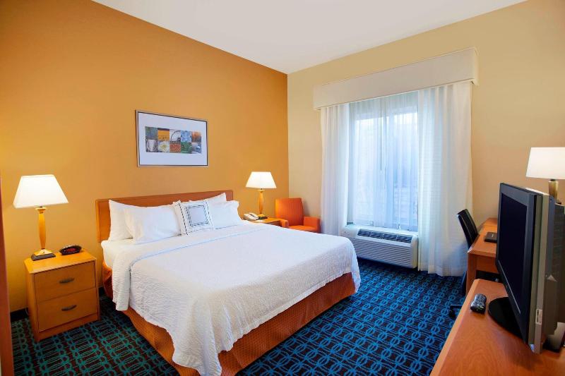 اتاق استاندارد با تخت بزرگ, Fairfield Inn & Suites By Marriott Detroit Metro Airport Romulus
