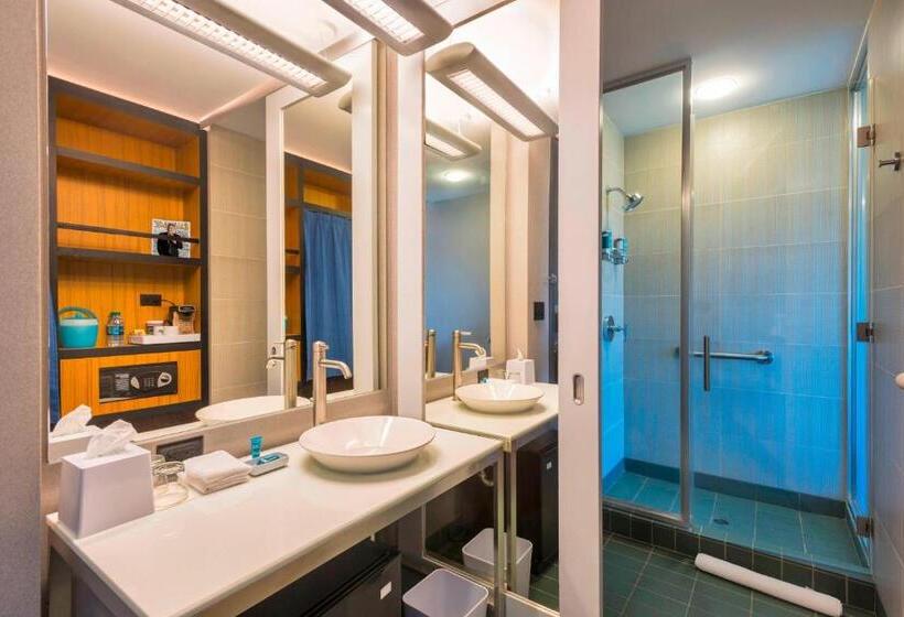 اتاق استاندارد با تخت بزرگ, Aloft Portland Airport Hotel At Cascade Station