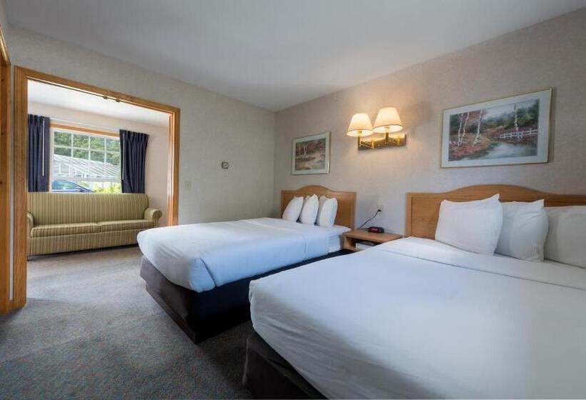 شقة غرفتين, Americas Best Value Inn & Suites Lake George