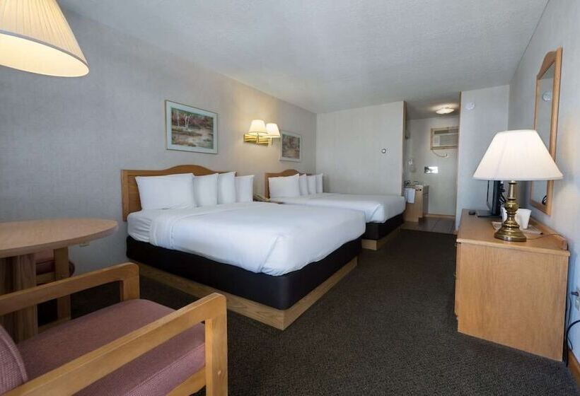 Standaardkamer met 2 Tweepersoonsbedden, Americas Best Value Inn & Suites Lake George