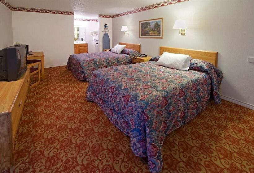 Quarto Estandar 2 Camas Casal, Americas Best Value Inn Weatherford, Tx