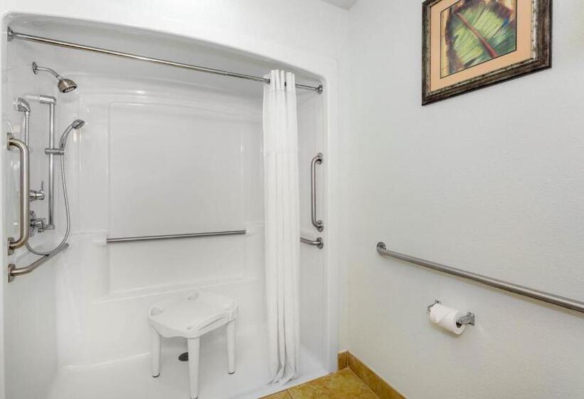 اتاق استاندارد با تخت بزرگ برای معلولان, Days Inn & Suites By Wyndham Lakeland