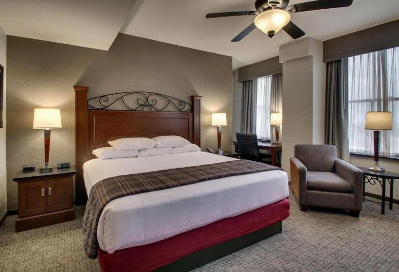 Quarto Deluxe Cama King, Drury Plaza  San Antonio Riverwalk