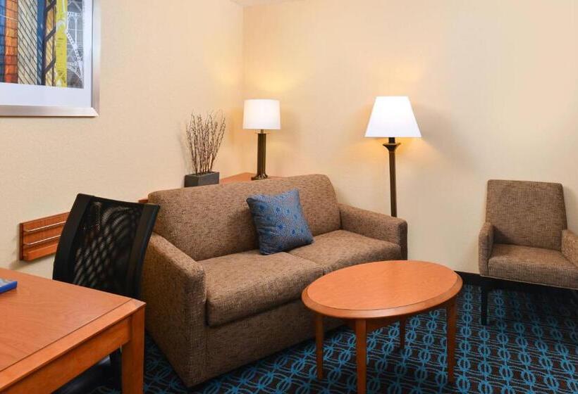 استودیو استاندارد با تخت کینگ, Fairfield Inn & Suites Bloomington