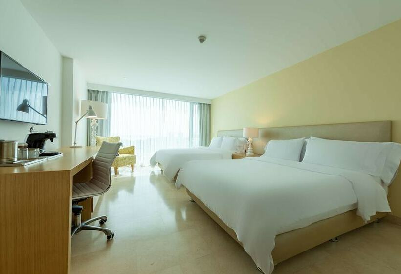 اتاق استاندارد با 2 تخت دوبل, Radisson Cartagena Ocean Pavillion
