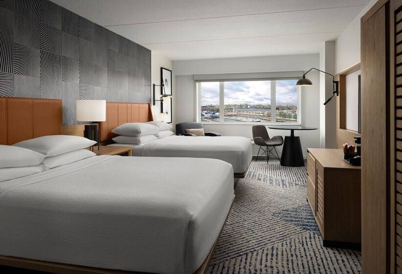 اتاق استاندارد با 2 تخت دوبل, Sheraton Erie Bayfront