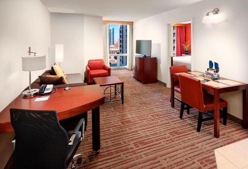 جناح مطل على المدينة, Residence Inn Chicago Downtown/river North