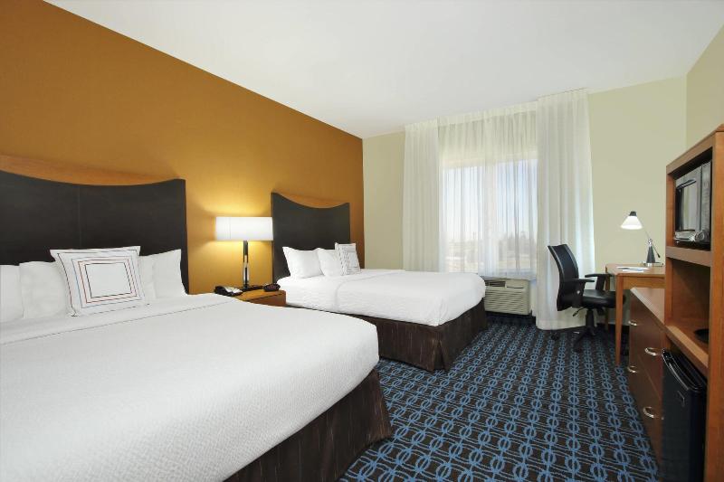 اتاق استاندارد با تخت دو نفره بزرگ, Fairfield Inn And Suites Fresno Clovis
