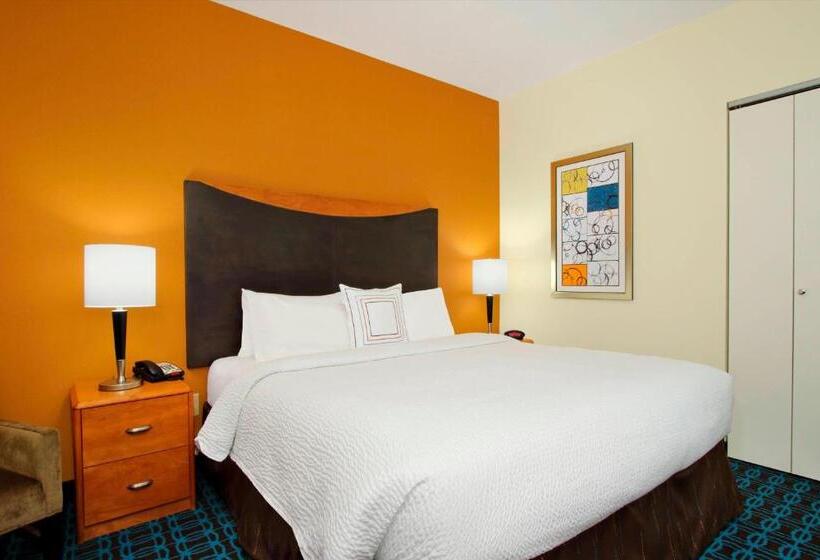 اتاق استاندارد با تخت بزرگ, Fairfield Inn And Suites Fresno Clovis