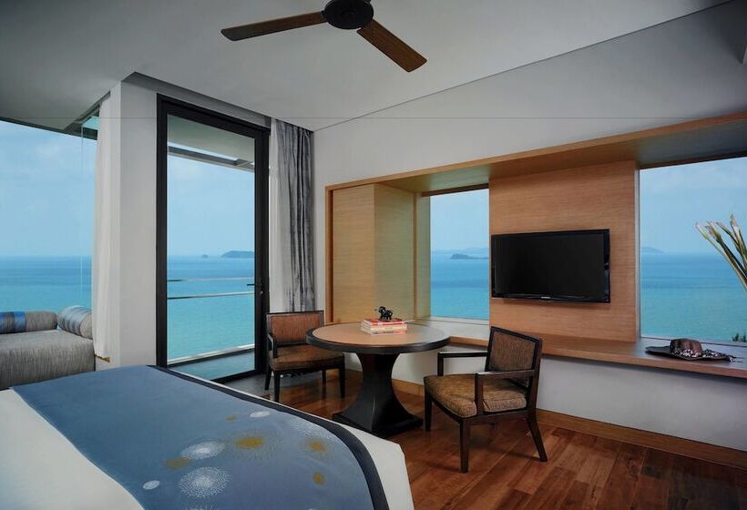 اتاق پرمیوم با چشم‌انداز دریا, Rayong Marriott Resort & Spa