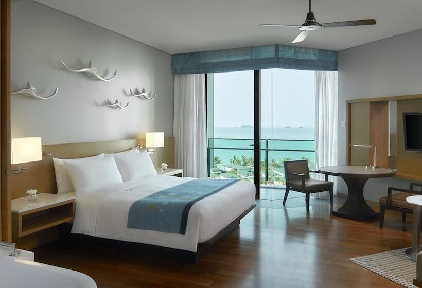 اتاق پرمیوم با چشم‌انداز دریا, Rayong Marriott Resort & Spa