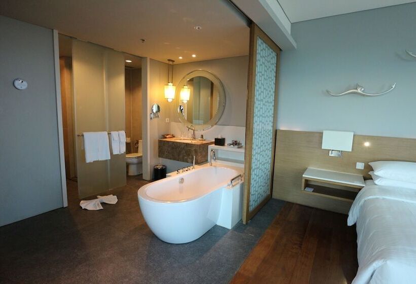 اتاق استاندارد با تخت دوبل و چشم‌انداز دریا, Rayong Marriott Resort & Spa