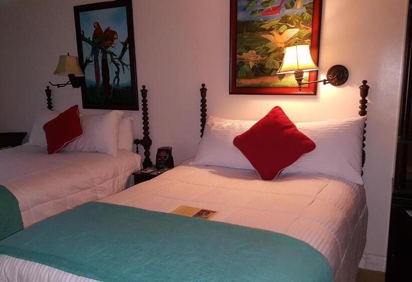 اتاق استاندارد با چشم‌انداز استخر, The Caribbean Court Boutique