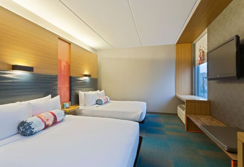 ２ダブルベッドのスタンダードルーム, Aloft Birmingham Soho Square